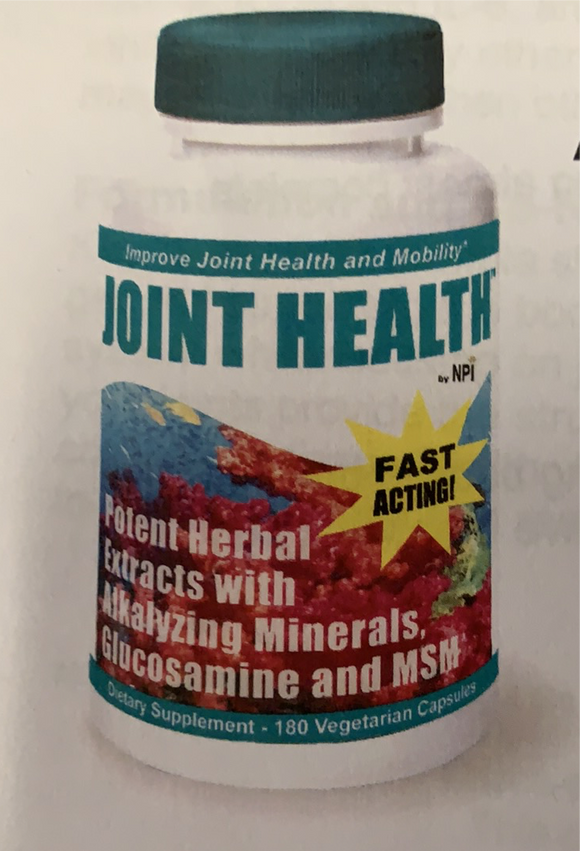 NPI Joint Health 180VC
