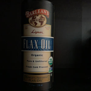 Barleans Lignan Flax oil 8oz