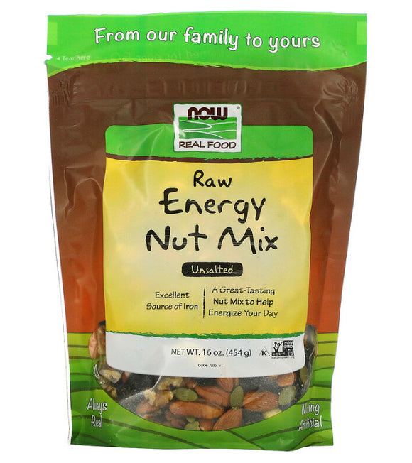 NOW Raw Energy Nut Mix 1 lb.
