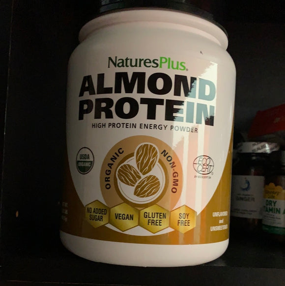 Natures Plus Almond protein powder 1.03 lbs