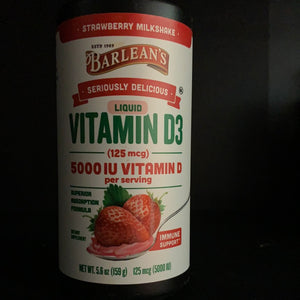 Barleans seriously Delicious Vit D3 5.6 oz