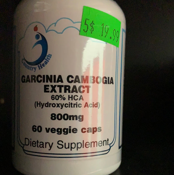 Country Health Garcinia Cambogia Extract 800mg 60VC