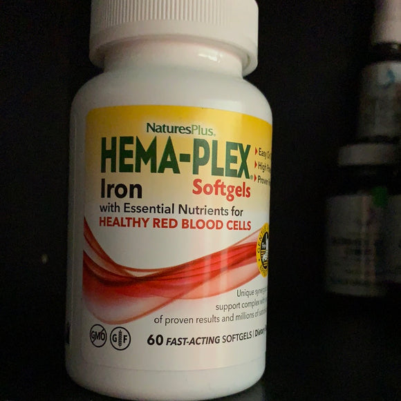Natures Plus Hema-Plex 60 softgels