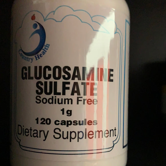 Country Health glucosamine Sulfate 120 capsules