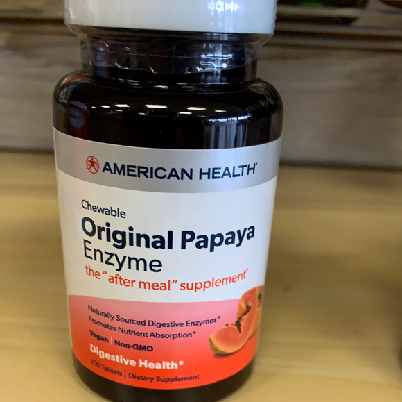 American Health Chewable Papaya 100 T