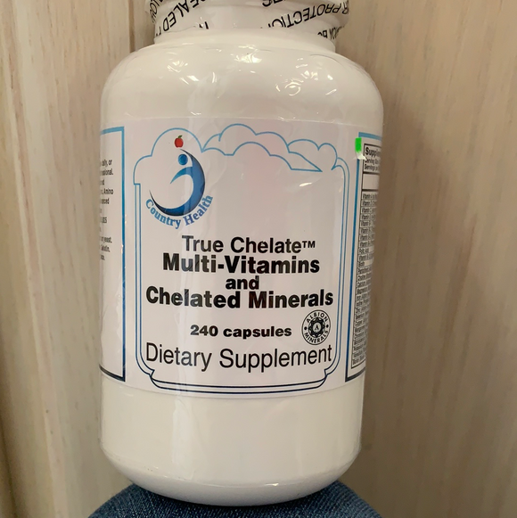 Country Health True Chelate Multi-Vitamins and Chelated Minerals 240C