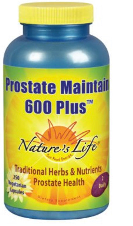 Nature's Life Prostate Maintain 600 Plus 250C