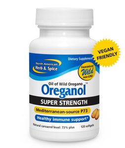 North American Herb and Spice Super Strength Oreganol 60 Sg.