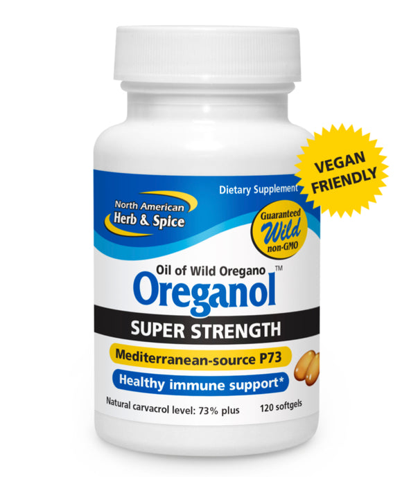 North American Herb and Spice Super Strength Oreganol 60 Sg.