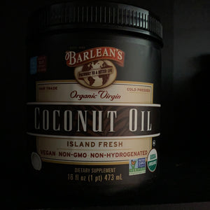 Barleans Organic Virgin coconut oil 16oz