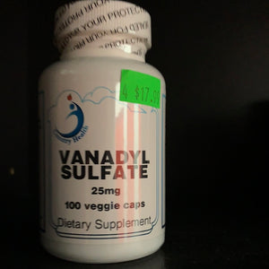 Country Health Vanadyl Sulfate 25mg 100VC