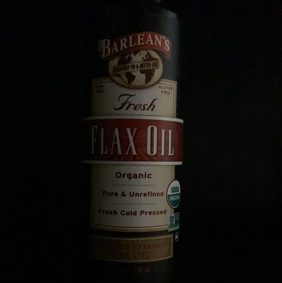 Barleans fresh flax oil 8 oz