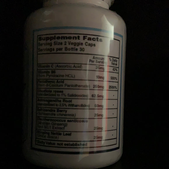 Country Health Adrenal Support 60 VC