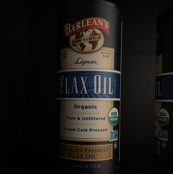 Barleans Lignan Flax Oil 16 oz