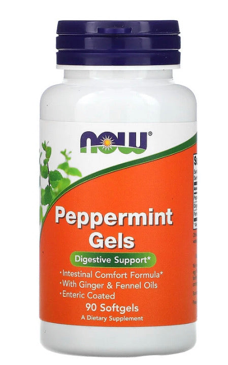 NOW Peppermint Gels 90SG