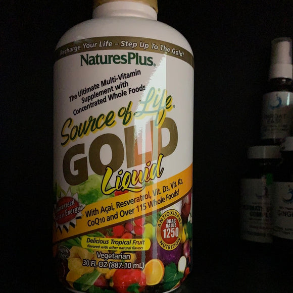 Natures Plus Source of Life GOLD liquid 30 fl oz
