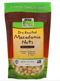 NOW Raw Unsalted Macadamia Nuts 8 oz.