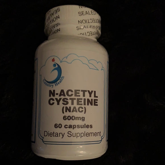 Country Health N Acetyl Cysteine NAC 60c