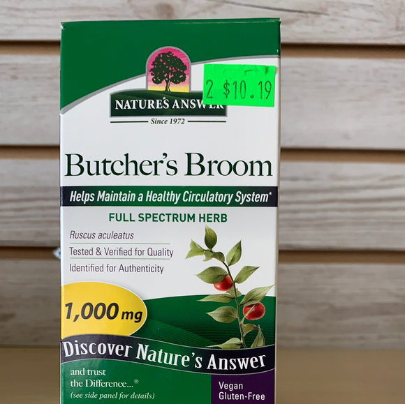 Nature's Answer Butcher's Broom 90C