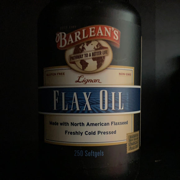 Barleans Lignan Flax oil 250 softgels