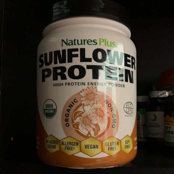 Natures Plus Sunflower protein powder 1.22lbs
