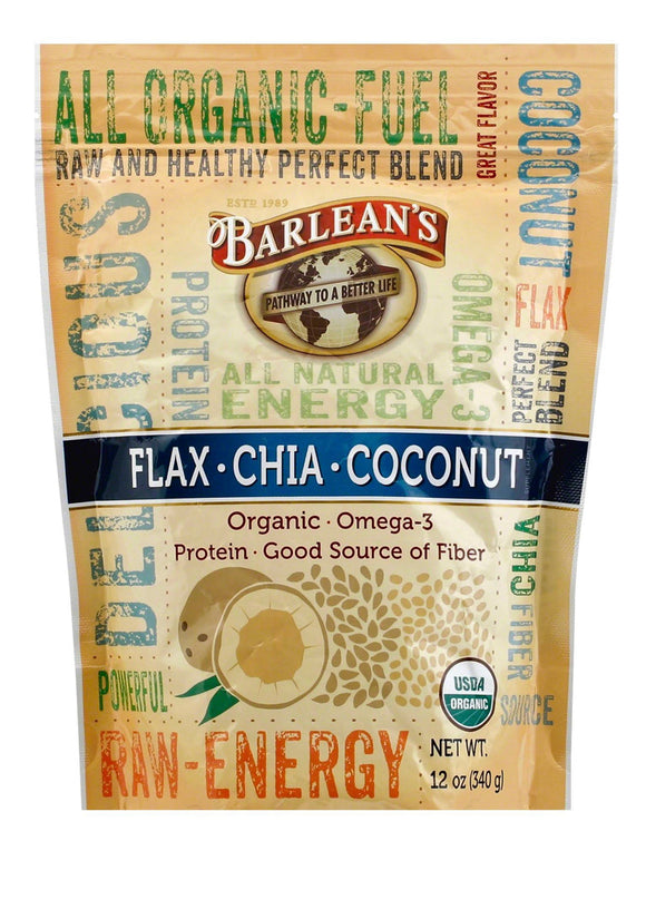 Barlean's Flax Chia Coconut 12 oz.