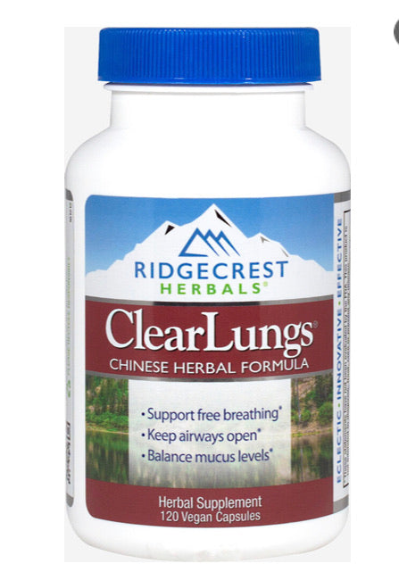 Ridgcrest Herbals Clear Lungs 120C