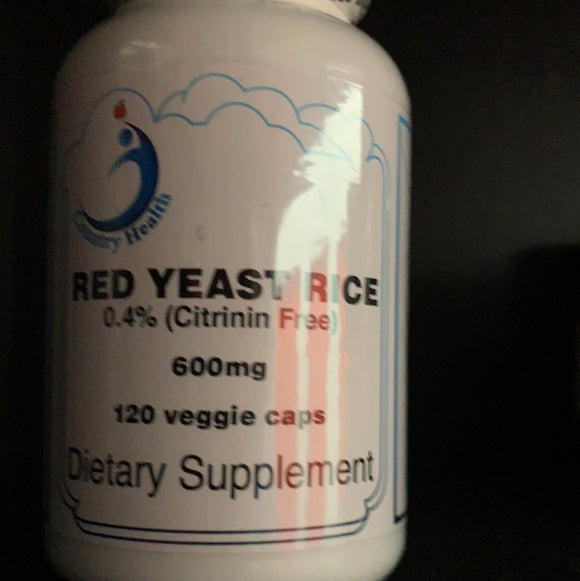 Country Health Red Yeast Rice 600mg 120VC