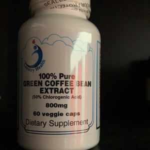 Country Health 100% Pure Green Coffee Bean extract 800mg 60 VC