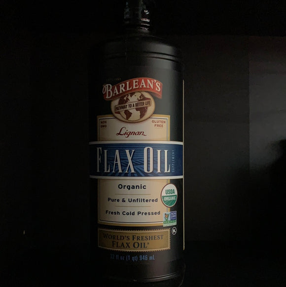 Barleans Lignan Flax Oil 32 oz