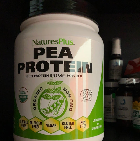 Natures Plus Pea Protein powder 1.10 lbs