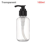 100ML-500ML Brown Transparent Hand Sanitizer Bottle Liquid Soap Whipped Mousse Points Bottling Shampoo Lotion Shower Gel Bottles