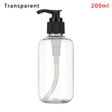100ML-500ML Brown Transparent Hand Sanitizer Bottle Liquid Soap Whipped Mousse Points Bottling Shampoo Lotion Shower Gel Bottles