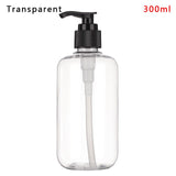 100ML-500ML Brown Transparent Hand Sanitizer Bottle Liquid Soap Whipped Mousse Points Bottling Shampoo Lotion Shower Gel Bottles