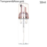 100ML-500ML Brown Transparent Hand Sanitizer Bottle Liquid Soap Whipped Mousse Points Bottling Shampoo Lotion Shower Gel Bottles