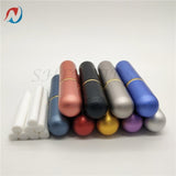 Sheenirs 2-46sets Empty Colorful Metal Nasal Inhalers /personal diffuser for Essential Oils Aromatherapy Blank Aluminum Tubes Replacement Wicks