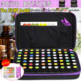 30/70 Bottles Portable Essential Oil Case Doterra 15ML Essential Oil Box Oil Bag Travel Carrying Holder Nail Polish Storage Bag