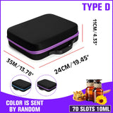 30/70 Bottles Portable Essential Oil Case Doterra 15ML Essential Oil Box Oil Bag Travel Carrying Holder Nail Polish Storage Bag