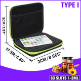 30/70 Bottles Portable Essential Oil Case Doterra 15ML Essential Oil Box Oil Bag Travel Carrying Holder Nail Polish Storage Bag