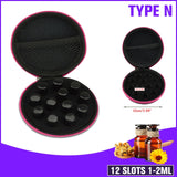 30/70 Bottles Portable Essential Oil Case Doterra 15ML Essential Oil Box Oil Bag Travel Carrying Holder Nail Polish Storage Bag