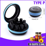 30/70 Bottles Portable Essential Oil Case Doterra 15ML Essential Oil Box Oil Bag Travel Carrying Holder Nail Polish Storage Bag