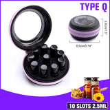 30/70 Bottles Portable Essential Oil Case Doterra 15ML Essential Oil Box Oil Bag Travel Carrying Holder Nail Polish Storage Bag