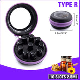 30/70 Bottles Portable Essential Oil Case Doterra 15ML Essential Oil Box Oil Bag Travel Carrying Holder Nail Polish Storage Bag